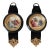 Vintage French-Style Porcelain Wall Hangings - A Pair For Sale