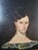 Realism Antique 19th Century American Folk Art Oil Painting Portrait of a Woman in Black For Sale - Image 3 of 17