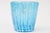 1980s Vintage Murano Venini Ice Bucket in Turquoise With White Lines 1980's For Sale - Image 5 of 10