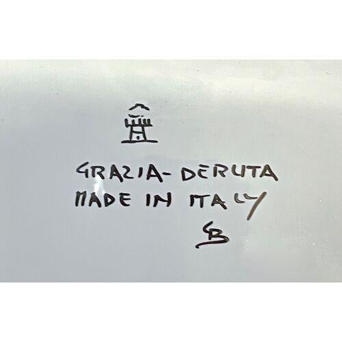 Late 20th Century Vintage Deruta Ceramic Fruit Wall Plaque For Sale - Image 5 of 5