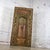 Asian 20th Century Balinese Style Asian Hand Carved & Painted Sculptural Teak Door Panel With Brass Pulls For Sale - Image 3 of 18