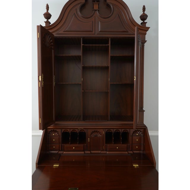 Kindel Furniture Kindel Winterthur Mahogany Updyke Secretary Desk For Sale - Image 4 of 12