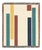 Mid-Century Modern Geometric Woven Throw Blanket – 60 × 50 For Sale
