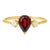 Natural Garnet Cubic Zirconia Wedding Engagement Ring Us 7 For Sale