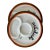 Vintage 1970s Baldelli Italian Ceramic Artichoke Serving Platter - a Pair For Sale