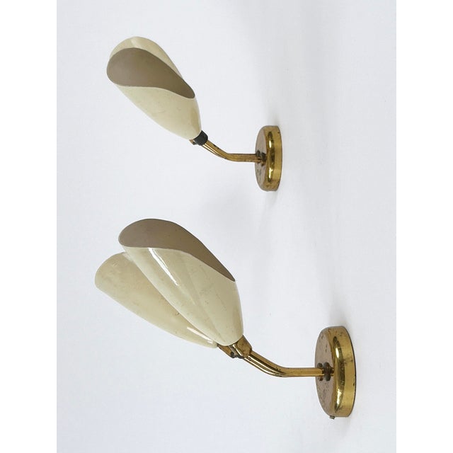 Mid-Century Modern Wall Lamps, Italy, 1950s, Set of 2 For Sale - Image 11 of 18