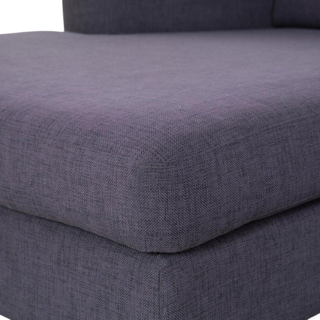 Scandinavian Fabric Corner Sofa in Grey Blue from Bolia For Sale - Image 5 of 15