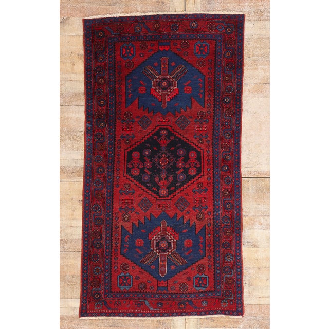 Late 19th Century Persian Bijar Rug, 03'08 X 07'01 For Sale - Image 10 of 10
