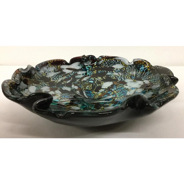 Artisan Hand Formed Glass Plate For Sale - Image 10 of 11