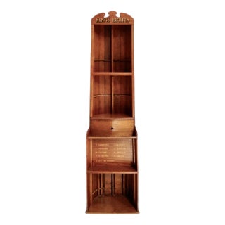 Vintage Clinker-Built Rowing Boat Bookshelf, 1920 For Sale