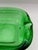 Mid-Century Modern Vintage Emerald Art Glass Ashtray, Handblown Catchall Bowl, Mid Century Decor For Sale - Image 3 of 5