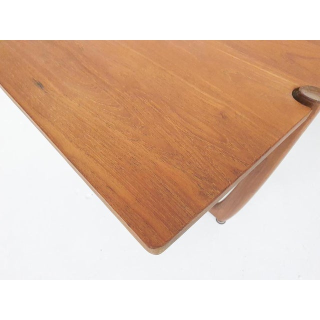 Large Teak Coffee Table by Peter Hvidt and Orla Molgaard Nielsen Model Fd 575 for France and Son, Denmark, 1950s For Sale - Image 9 of 13