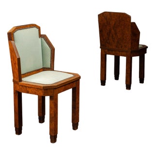 Art Deco Armchair Set, 1930s For Sale