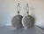 1980s 1980’s Vintage Postmodern Geometric Plaster Table Lamps – A Pair For Sale - Image 5 of 13