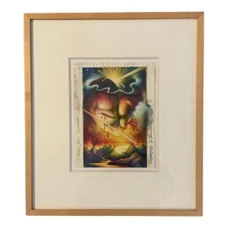 1994 Jim Morphesis Study for "Sacred Heart No 31" Oil and Graphite on Paper For Sale