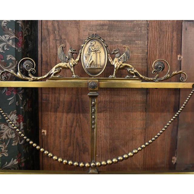 Wood Adams Mahogany Buffet Server, 1880s For Sale - Image 7 of 11