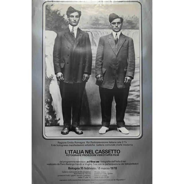 Italy in the Drawer-Poster is an original offset poster print in 1978. The artwork was realized on the occasion of...