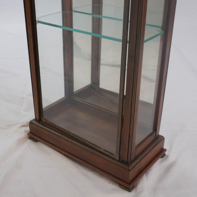 Wood 1930s Vintage Display Case For Sale - Image 7 of 8