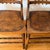 Pair Pressed Back Chairs With Leather Seats For Sale - Image 9 of 11
