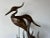 Vintage Carved Wood Heron Bird Sculpture For Sale - Image 10 of 13