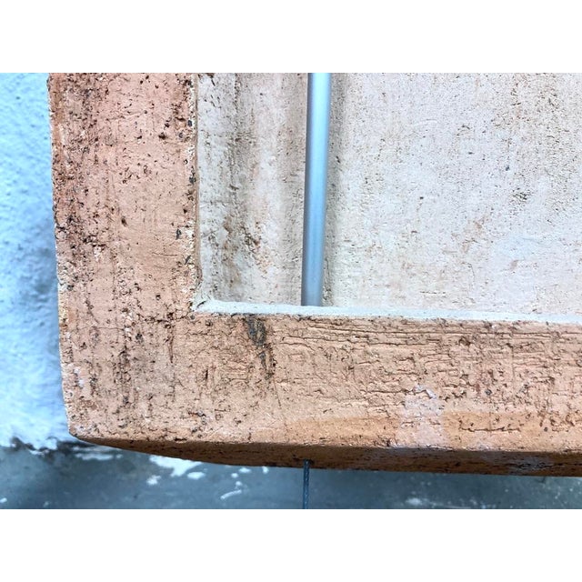 Framed Terracotta Wall Sculpture, 1980s For Sale - Image 16 of 18