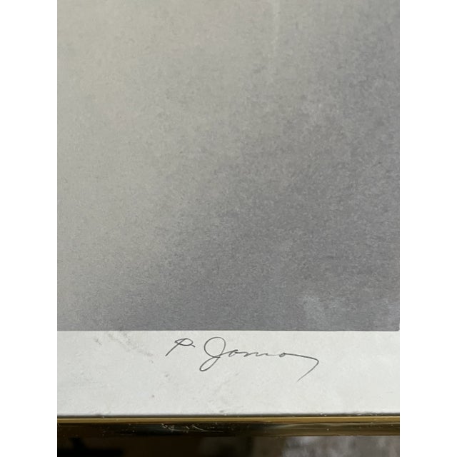 Memphis 1980’s “There Chair" Postmodern Still Life Limited Lithograph by J. Jamo For Sale In Detroit - Image 6 of 6