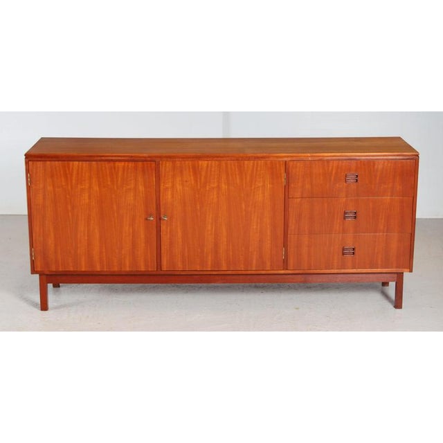 Mid-Century Danish Teak Sideboard from Aejm Mobler, 1960s For Sale - Image 12 of 12