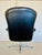 Mid-Century Danish Black Leather Swivel Chair from Dux For Sale - Image 13 of 18