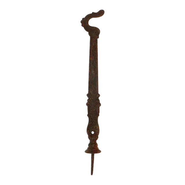 Iron Ornate Plant Screw Hook For Sale