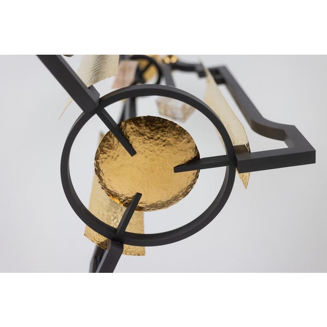 Black Neoclassical Osmond Model Lantern For Sale - Image 8 of 10