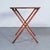 Heavy Duty Folding Red Metal Dining Table, 1970s For Sale - Image 11 of 13