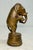 American Antique 1900s Ac Williams Hand Painted Cast Iron Gold Circus Elephant Still Bank For Sale - Image 3 of 9