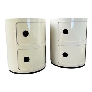 Bedside Tables by Castelli for Kartell, 1970s, Set of 2 For Sale