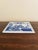 French Country Dutch Delft Blue and White Porcelain Tile - The Herbalist For Sale - Image 3 of 4