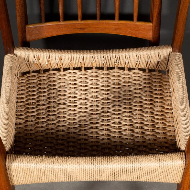 Mid-Century Arne Hovmand-Olsen for Mogens Kold Danish Dining Chairs C.1960-1970 For Sale - Image 12 of 12