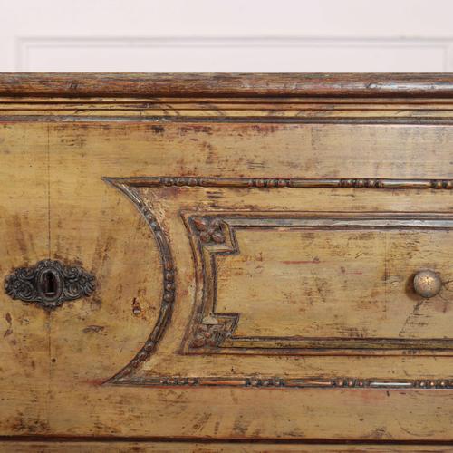 Brown Italian Painted Commode For Sale - Image 8 of 13