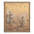 Japanese Meiji Two Panel Screen Birds Flowers in Autumn Landscape For Sale