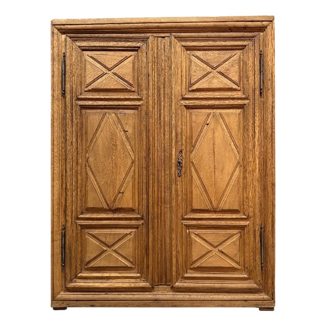 Antique Oak Wardrobe, 1700 For Sale