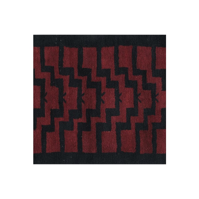 Textile Angora Mohair Tulu Rug 3'9'' X 6'2'' For Sale - Image 7 of 10