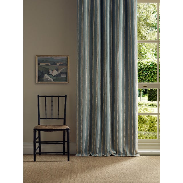 Inspired by the plentiful borders featured in The Unfinished Works this new stripe design features a pin and half chevron...