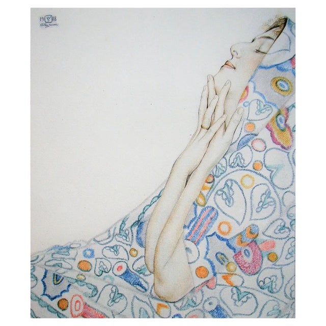 After Walter Sauer, Nostalgie, 1930, Offset Print For Sale