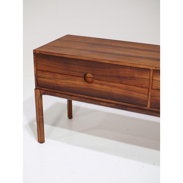 Brown Vintage 394 Chest of Drawers by Kai Kristiansen for Aksel Kjersgaard, 1960s For Sale - Image 8 of 18