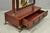 Wood Bombay Company Cherry Wood Victorian Style Standing Cheval Mirror With Drawer For Sale - Image 7 of 18