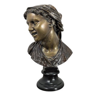 Vincenzo Gemito, Bust of Vincenzo Gemito, Late 19th Century, Bronze For Sale