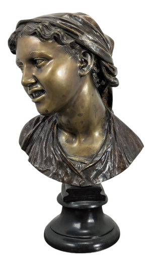Vincenzo Gemito, Bust of Vincenzo Gemito, Late 19th Century, Bronze