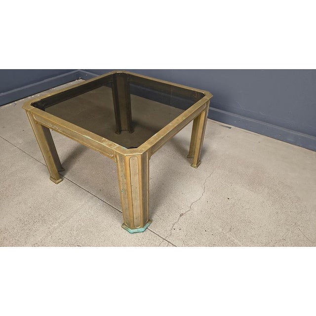 1970s Brutalist Cast Bronze Side Tables from Peter Van Heeck, 1970s For Sale - Image 5 of 13