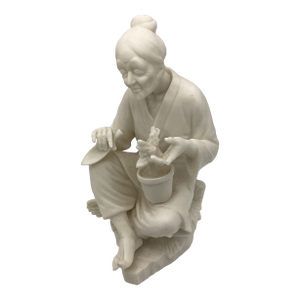 1950s China Ardalt Porcelain Asian Woman Lenwile Japanese Parisn Style Figurine