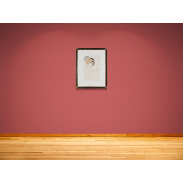Paul César Helleu, The Mask, Etching For Sale - Image 3 of 7