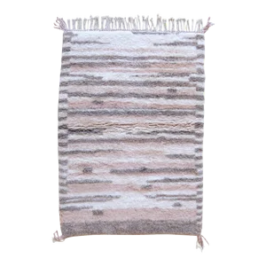 Moroccan Luxury Mrirt Wool Rug 5.4 X 3.7 Ft