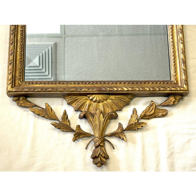 Early 20th Century Adams Federal Style Mirror With Wheat Sheaf and Laurel Leaf Details For Sale - Image 4 of 12